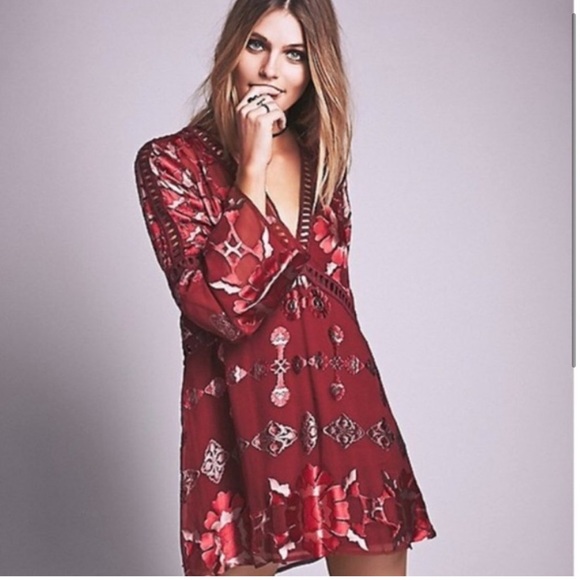 For Love and Lemons FL&L Barcelona Lace Mini Dress Sz S - Picture 2 of 8